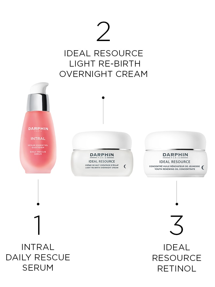 Ideal Resource Light Re-Birth Overnight Cream Night cream to improve radiance; Skin is velvety-soft to the touch and hydrated, 50 ml/1.7oz