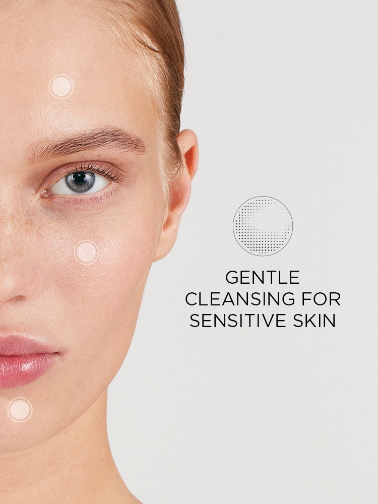 INTRAL Air Mousse Cleanser Air-like mousse for sensitive skin to wash away impurities while supporting skin's moisture barrier, 125 ml